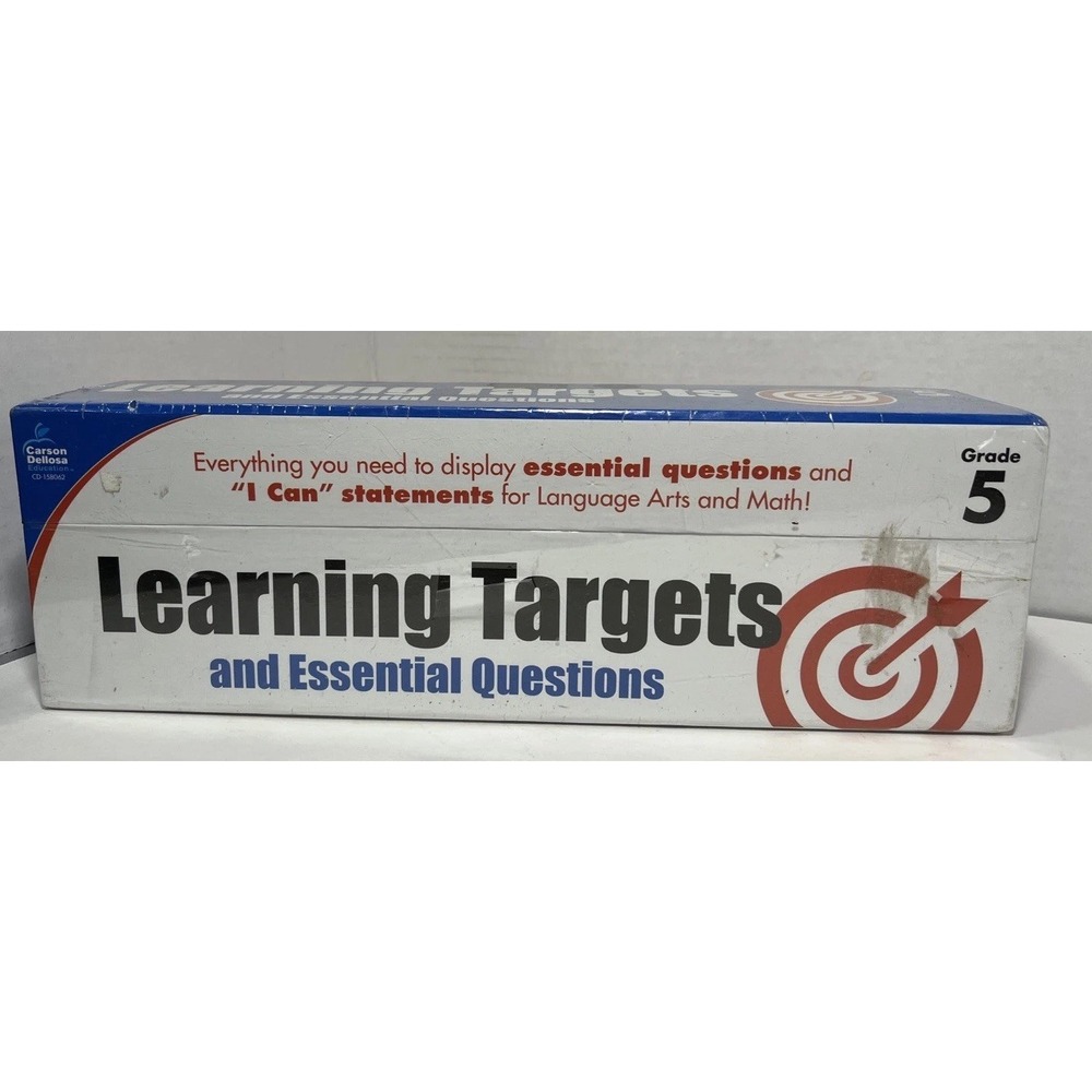 Learning Targets and Essential Questions, Grade 5 New